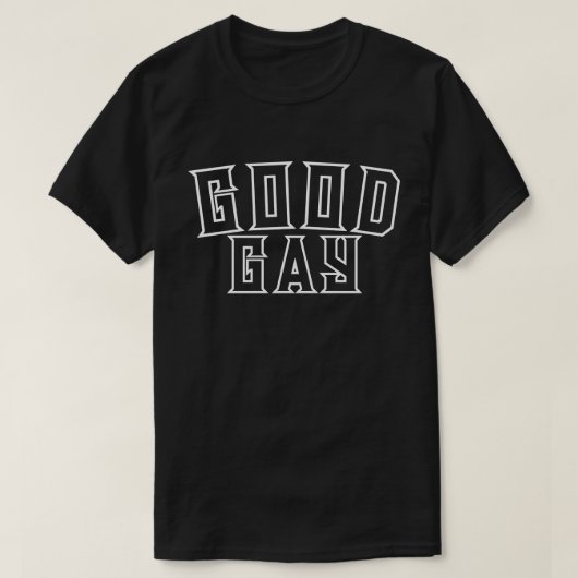 悪ガイ&善ガイ カップル Tシャツ (デザイン正面)