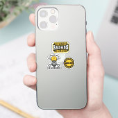 悪ガキ仕様エンジニア ヘルメット ステッカー シール (スマートフォン)
