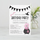 悪ガーリー誕生日パーティーの招待 招待状 (スタンド正面)