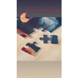 悪シェフピエロ溶けピザ怖いスケルトンギフト ジグソーパズル