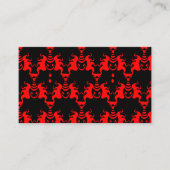 悪ジェニーの連動模様 名刺 (正面)