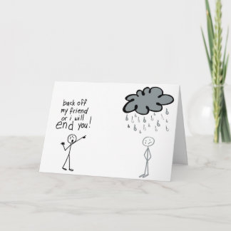 悪ストップ雨 カード