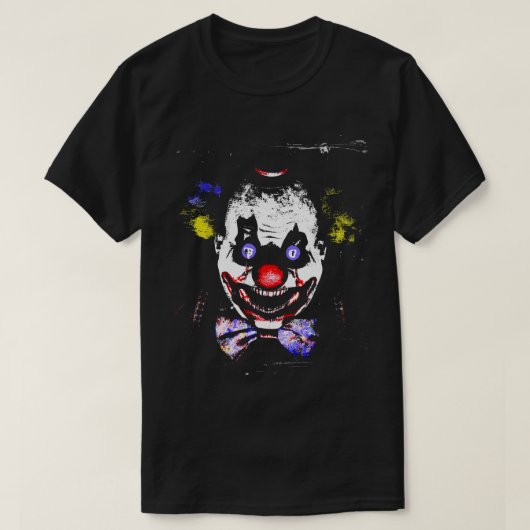悪ピエロ Tシャツ (デザイン正面)
