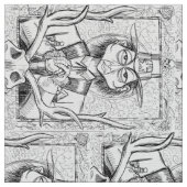 悪ピルグリム ファブリック (クローズアップ)