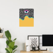 悪ファンキー眼ポスター ポスター (ホームオフィス)