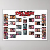 悪ベビーのグレアオフ2014トーナメントポスター ポスター (正面)