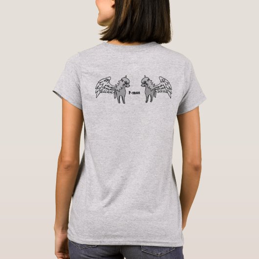 悪ペガ君 Tシャツ (裏面)