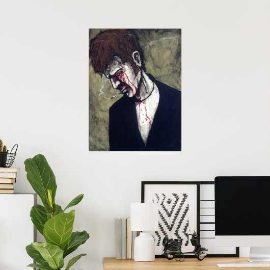 悪事は見ぬ ポスター (ホームオフィス)