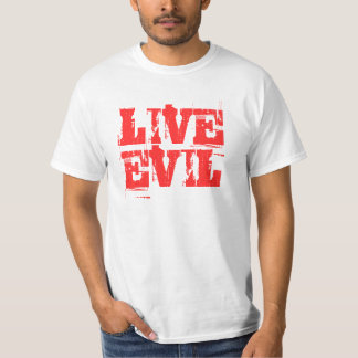 悪事を働く Tシャツ