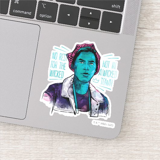 悪人には休みがない シール (詳細)