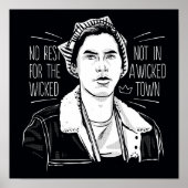 悪人には休みがない ポスター (正面)