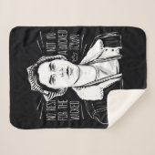 悪人には休息を与えない シェルパブランケット (正面(横))