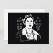 悪人には休息を与えない ノートカード (正面/裏面)