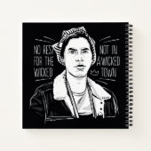 悪人には休息を与えない ノートブック (裏面)