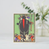 悪人を集めるクランプス ポストカード (スタンド正面)