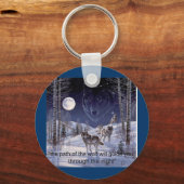 悪人 キーホルダー (正面)