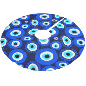 悪保護の聖降誕祭 ブラッシュドポリエステルツリースカート (アングル)