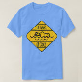 悪党に用心する Tシャツ (デザイン正面)