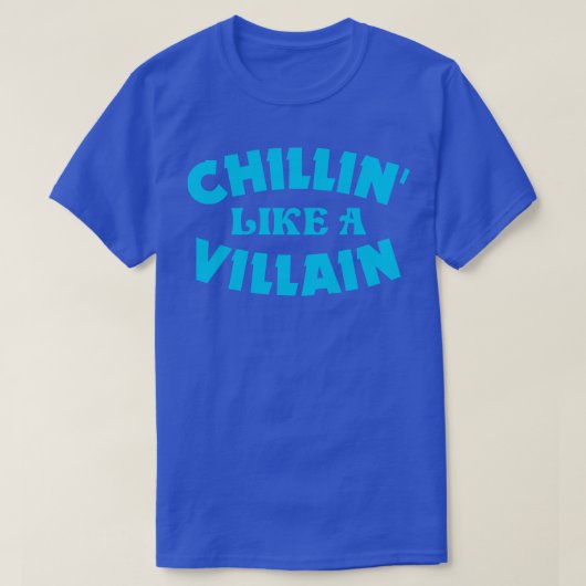 悪党のように Tシャツ (デザイン正面)