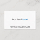 悪党のグループ 名刺 (裏面)