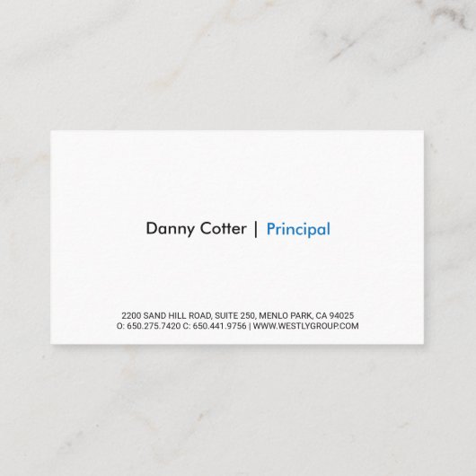 悪党のグループ 名刺 (裏面)