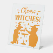 悪党の応援 台座サイン (正面)