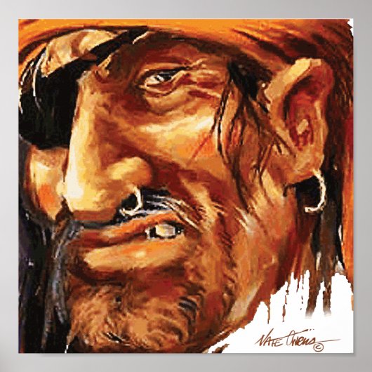 悪党の海賊 ポスター (正面)