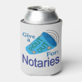 悪党を求めて大声を上げる 缶クーラー (缶正面)