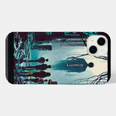 悪党を追跡せよ (バージョン2) iPhoneケース (裏面横)