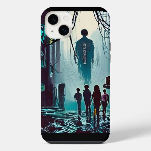 悪党を追跡せよ (バージョン2) iPhoneケース (裏面)