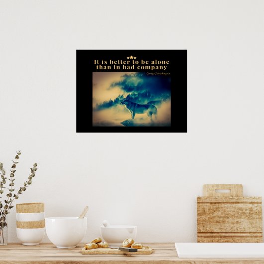 悪友よりも独りでいる方が好い ポスター (キッチン)