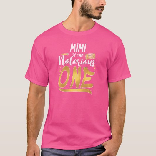 悪名高いオールドスクールお尻ホのWoens Mimi Tシャツ (正面)
