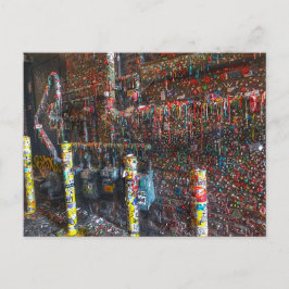 悪名高いシアトルガムの壁の写真 ポストカード