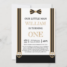 悪名高いリトルマンファースト誕生日パーティー