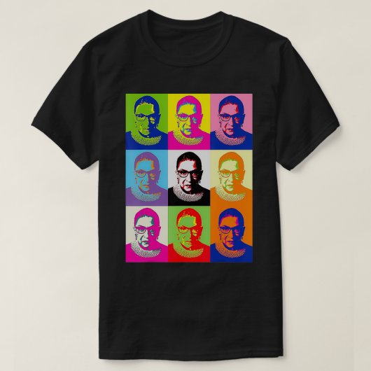 悪名高いルースRBGルスバダーギンズバーグ Tシャツ (デザイン正面)