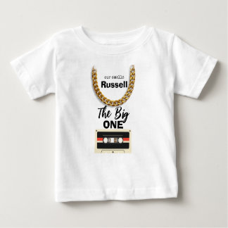 悪名高いワンの1歳誕生日 ベビーTシャツ