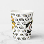 悪名高いワンヒップホップ1st誕生日の写真 紙コップ (右)