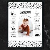 悪名高いワンベビーマイルストーン ポスター