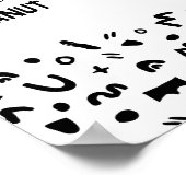 悪名高いワンベビーマイルストーン ポスター (角)