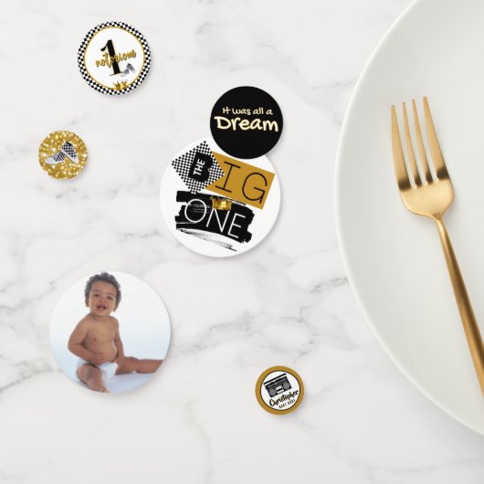 悪名高いワン| 90'sヒップホップ第1誕生日フォトコン コンフェッティ (グループ)