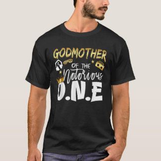 悪名高い一つの古い学校第一ヒップホップの母 Tシャツ