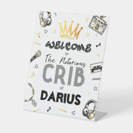 悪名高い一つの歓迎の印、大きな印 台座サイン