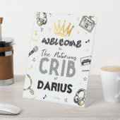 悪名高い一つの歓迎の印、大きな印 台座サイン (インサイチュ)