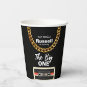 悪名高い一歳の誕生日 紙コップ (裏面)