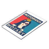 悪名高い公証人パロディおもしろいー ノートブック (左側)