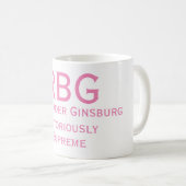 悪名高い最高のRBGマグカップ コーヒーマグカップ (正面右)