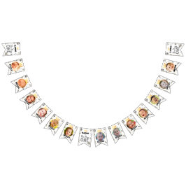 悪名高い1ヶ月フォトバナービッグワンヒップホップ バンティングフラッグ