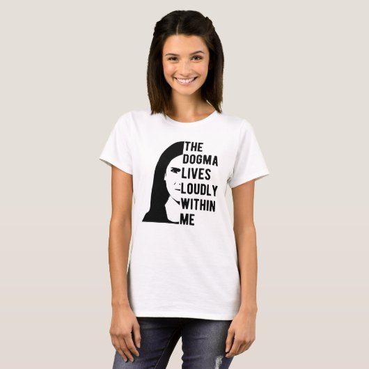 悪名高いACBの教義は私の中で大声で住んでいる Tシャツ (正面フル)