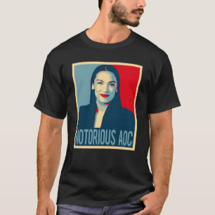 悪名高いAOCアレキサンドリアOcasio Cortez Tシャツ