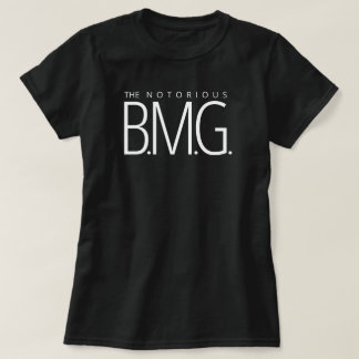 悪名高いB.M.G (黒) Tシャツ